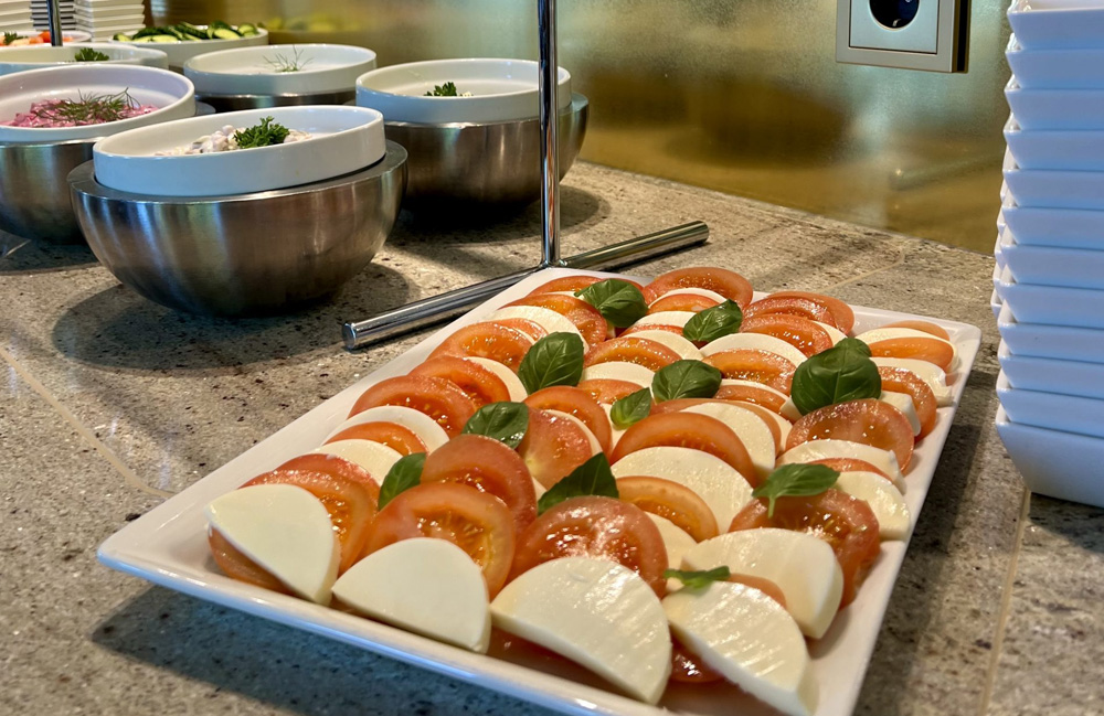 Frühstück Restaurant mit Meerblick auf Rügen